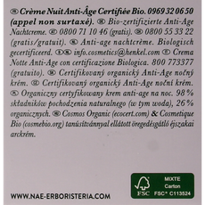 N.A.E. Belleza anti-age nightcreme  50 Milliliter