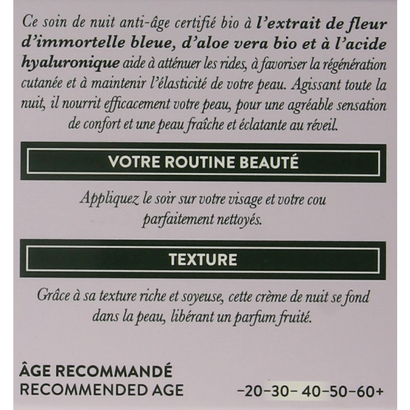 N.A.E. Belleza anti-age nightcreme  50 Milliliter