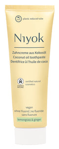 Niyok tandpasta lemongrass ginger 75.00 Milliliter