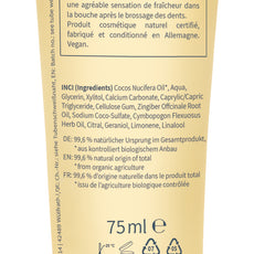Niyok tandpasta lemongrass ginger 75.00 Milliliter