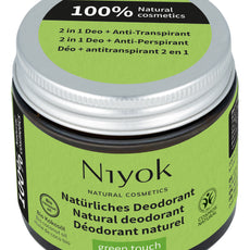 Niyok deo/antitranspirant green touch 40.00 Milliliter