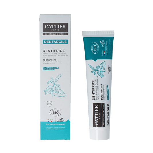 Cattier Tandpasta munt 75 Milliliter