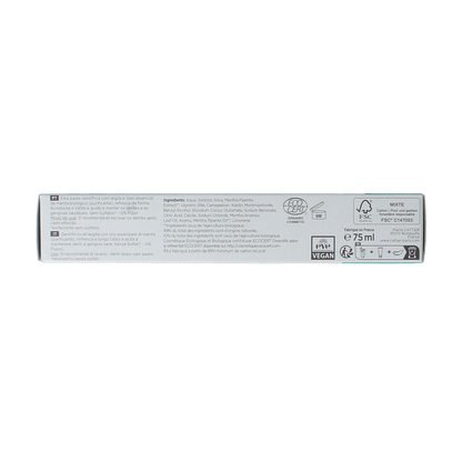 Cattier Tandpasta munt 75.00 Milliliter