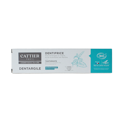 Cattier Tandpasta munt 75.00 Milliliter