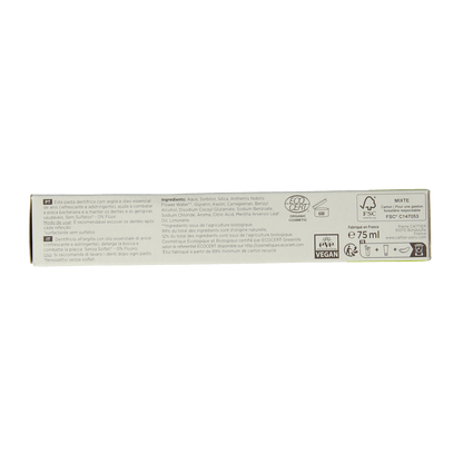 Cattier Tandpasta anijs 75.00 Milliliter