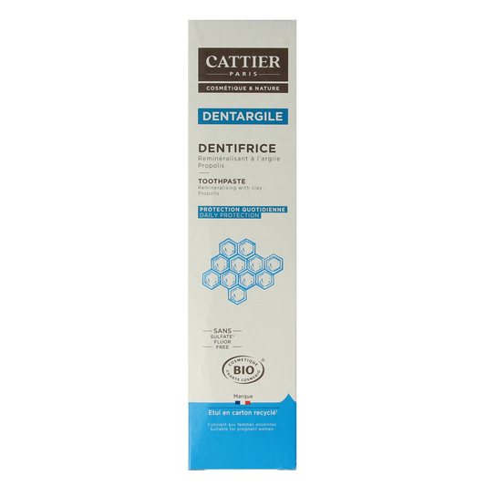 Cattier Tandpasta propolis 75.00 Milliliter