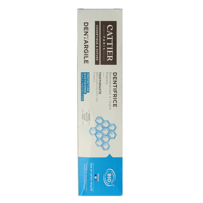 Cattier Tandpasta propolis 75.00 Milliliter