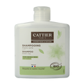 Cattier Shampoo vet haar groene klei 250 Milliliter