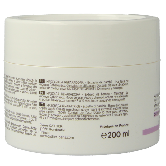 Cattier Haarmasker herstellend 200 Milliliter
