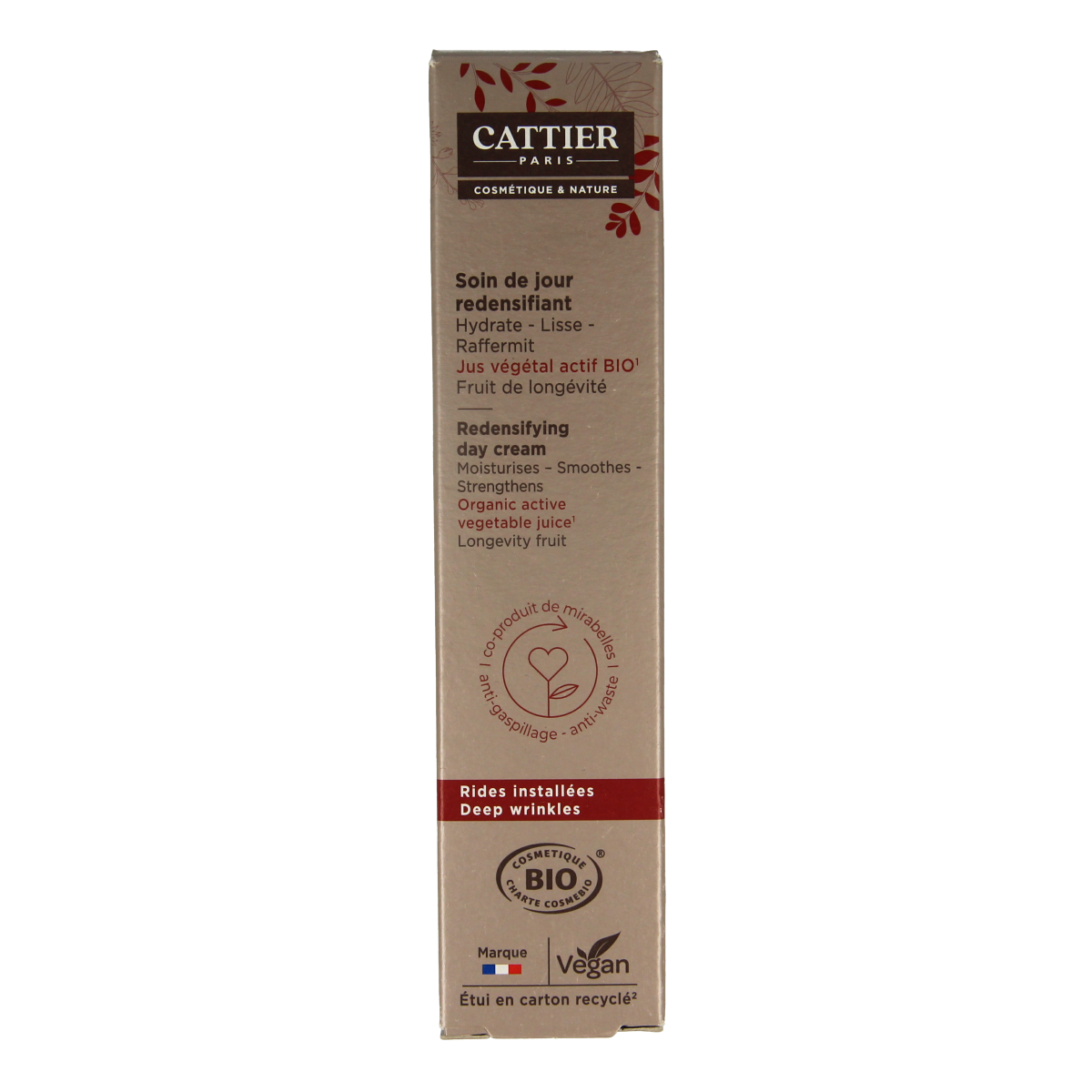 Cattier Dagcreme verstevigend 50.00 Milliliter