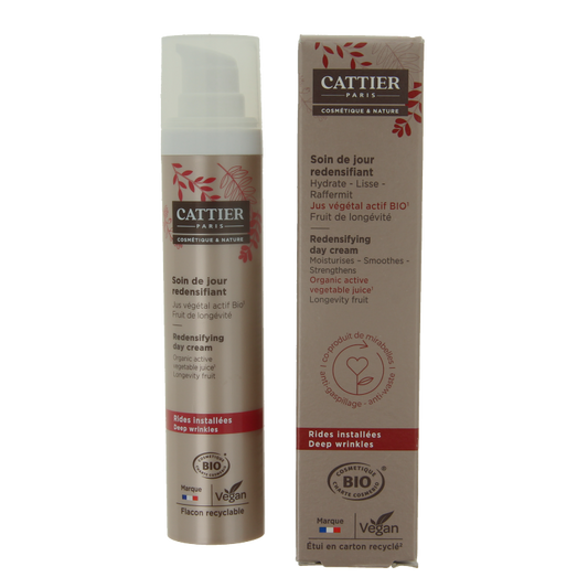 Cattier Dagcreme verstevigend 50 Milliliter
