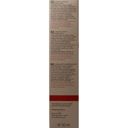 Cattier Nachtcreme revitaliserend 50.00 Milliliter