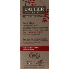 Cattier Oog- en lipcontour bio 15 Milliliter
