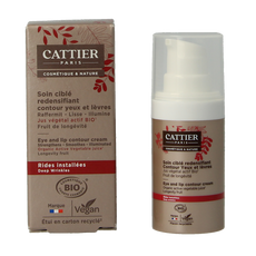 Cattier Oog- en lipcontour bio 15 Milliliter