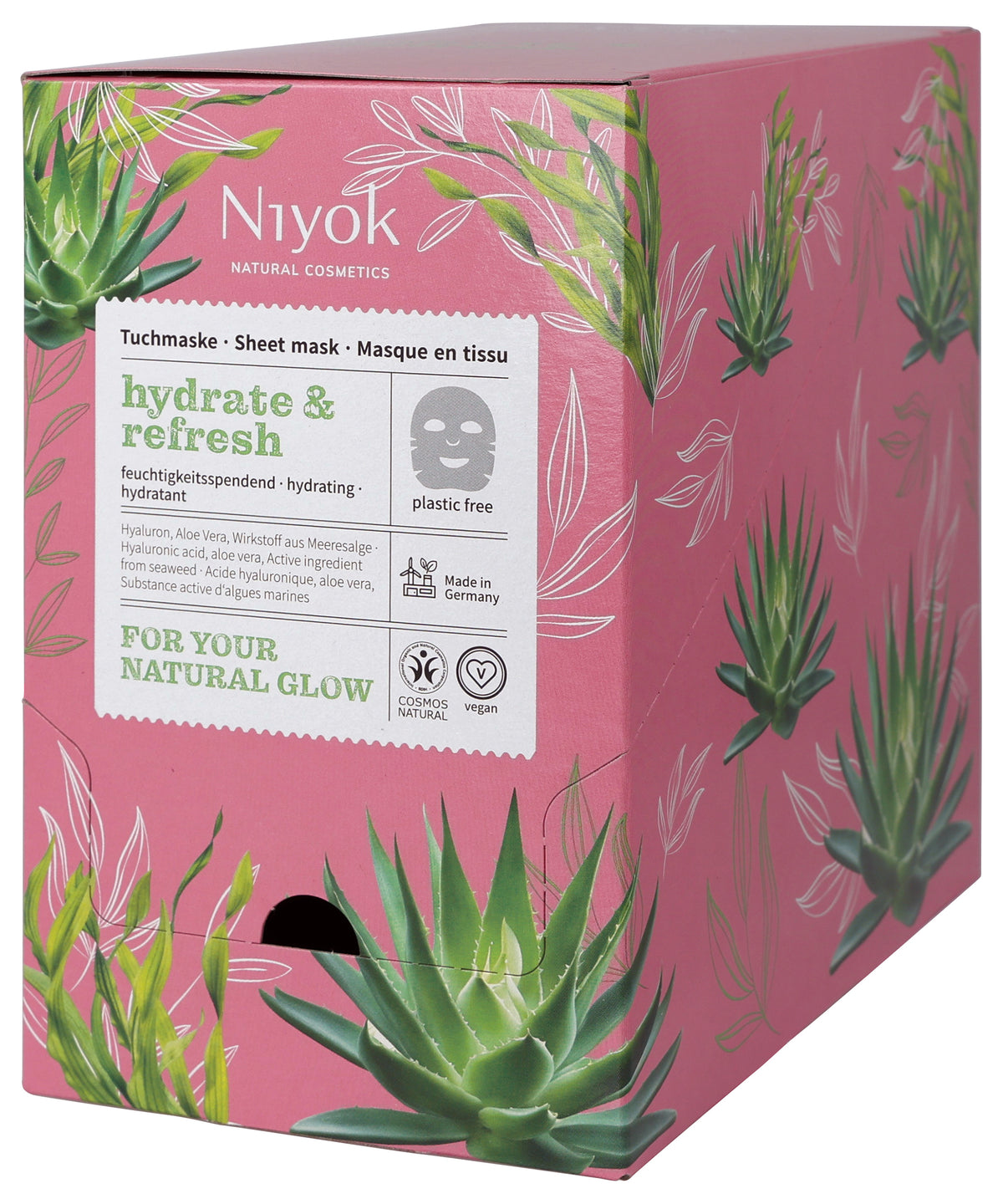 Niyok sheet mask Hydrate & refresh 10.00 Milliliter