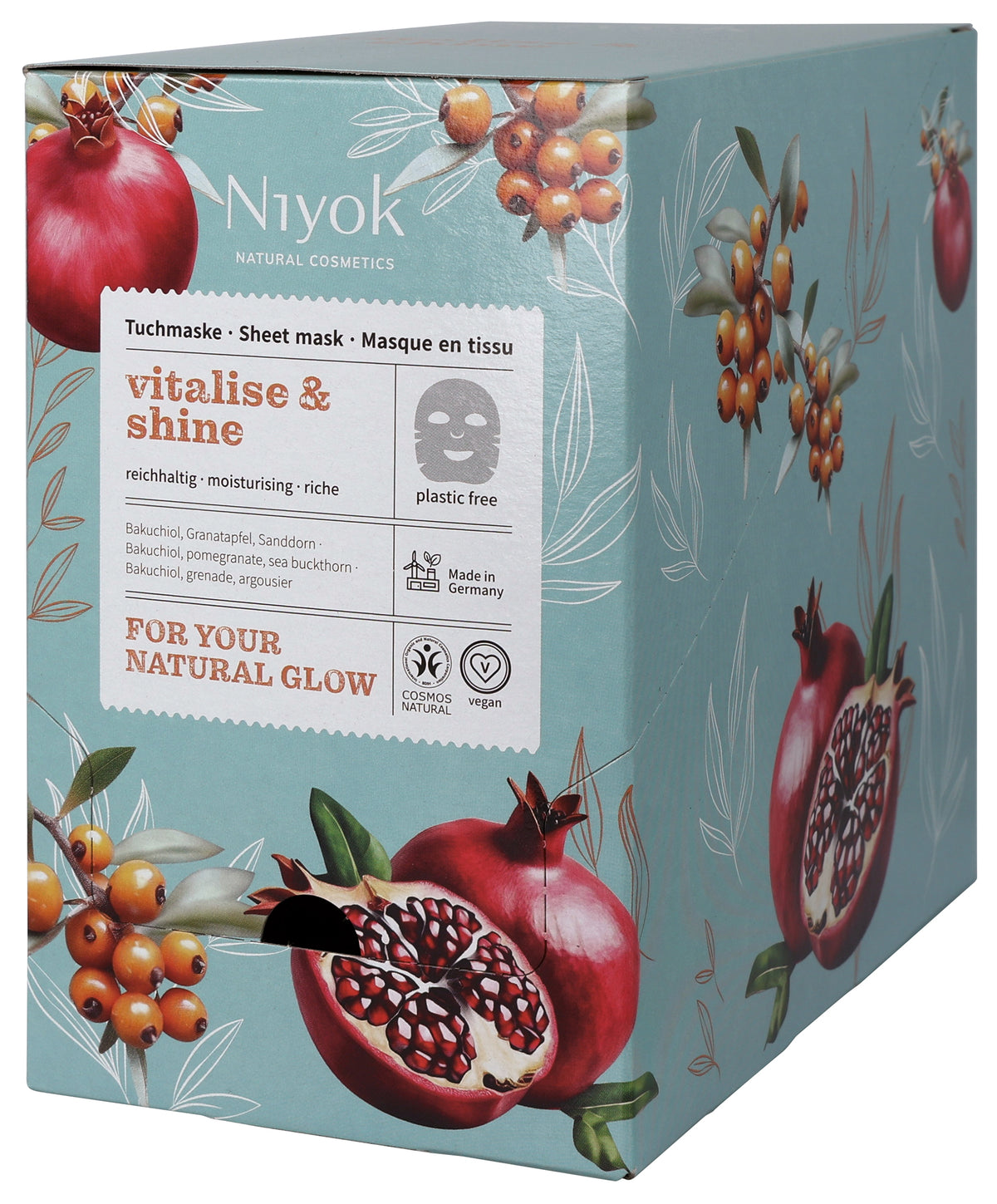 Niyok Sheet mask Vitalize & Shine 10.00 Milliliter