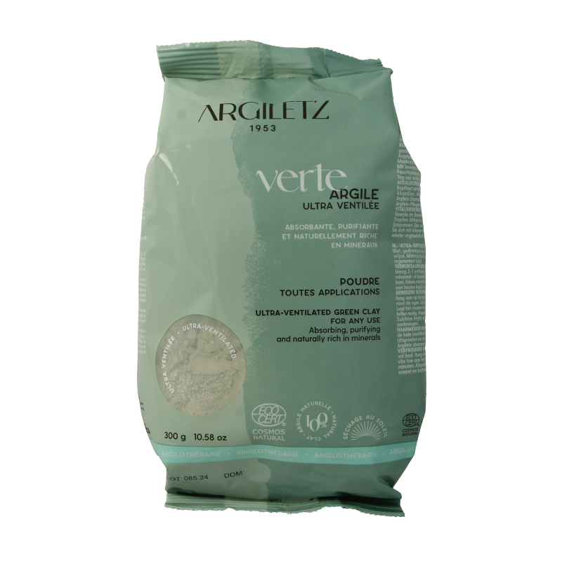 Argiletz Klei ultrafijn groen 300 Gram