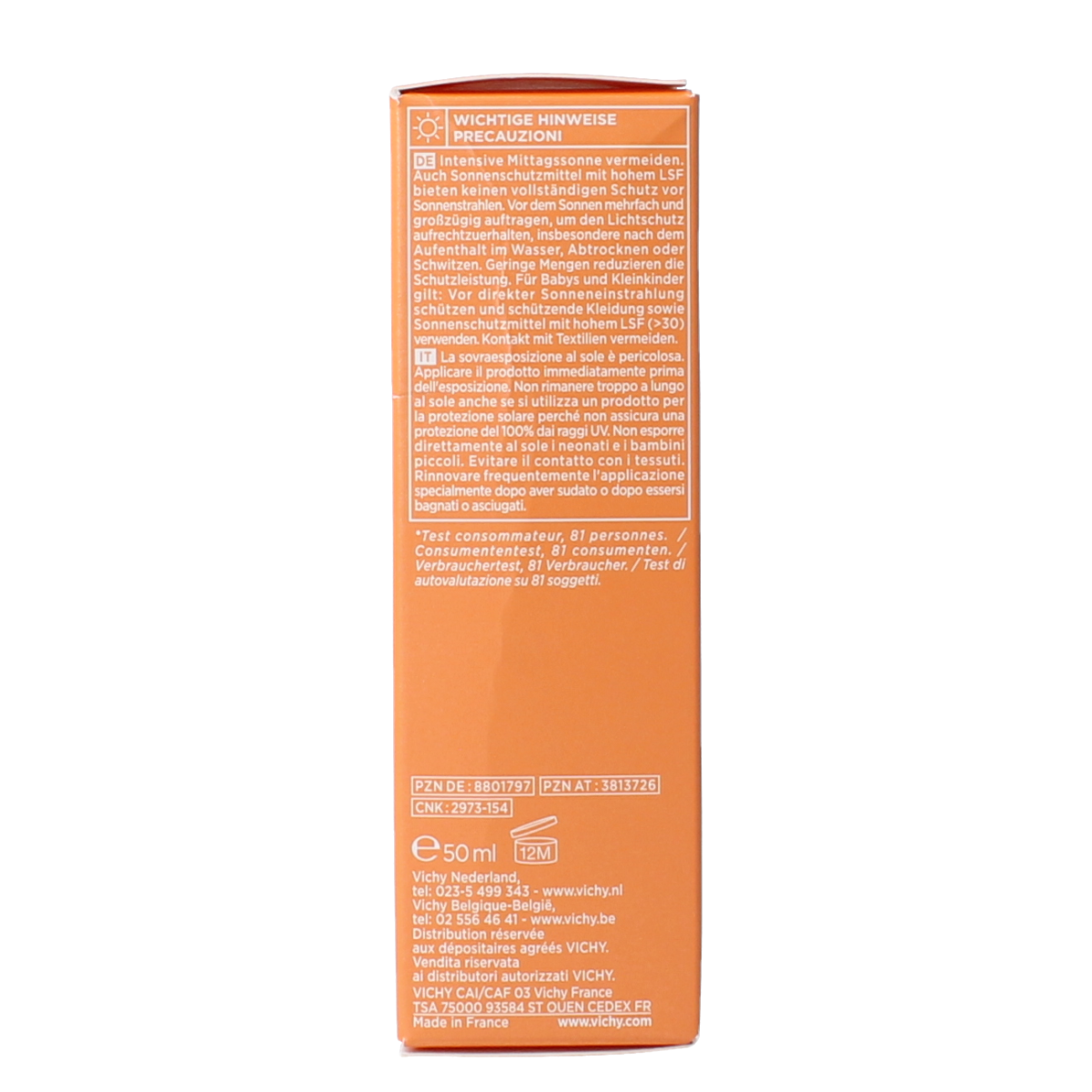 Vichy Capital soleil creme dry touch F30 50.00 Milliliter