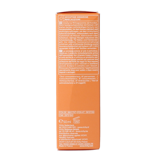 Vichy Capital soleil creme dry touch F30 50.00 Milliliter