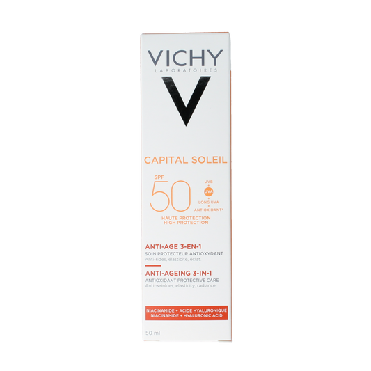 Vichy Capital soleil anti-age SPF50 50.00 Milliliter