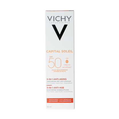 Vichy Capital soleil anti-age SPF50 50.00 Milliliter