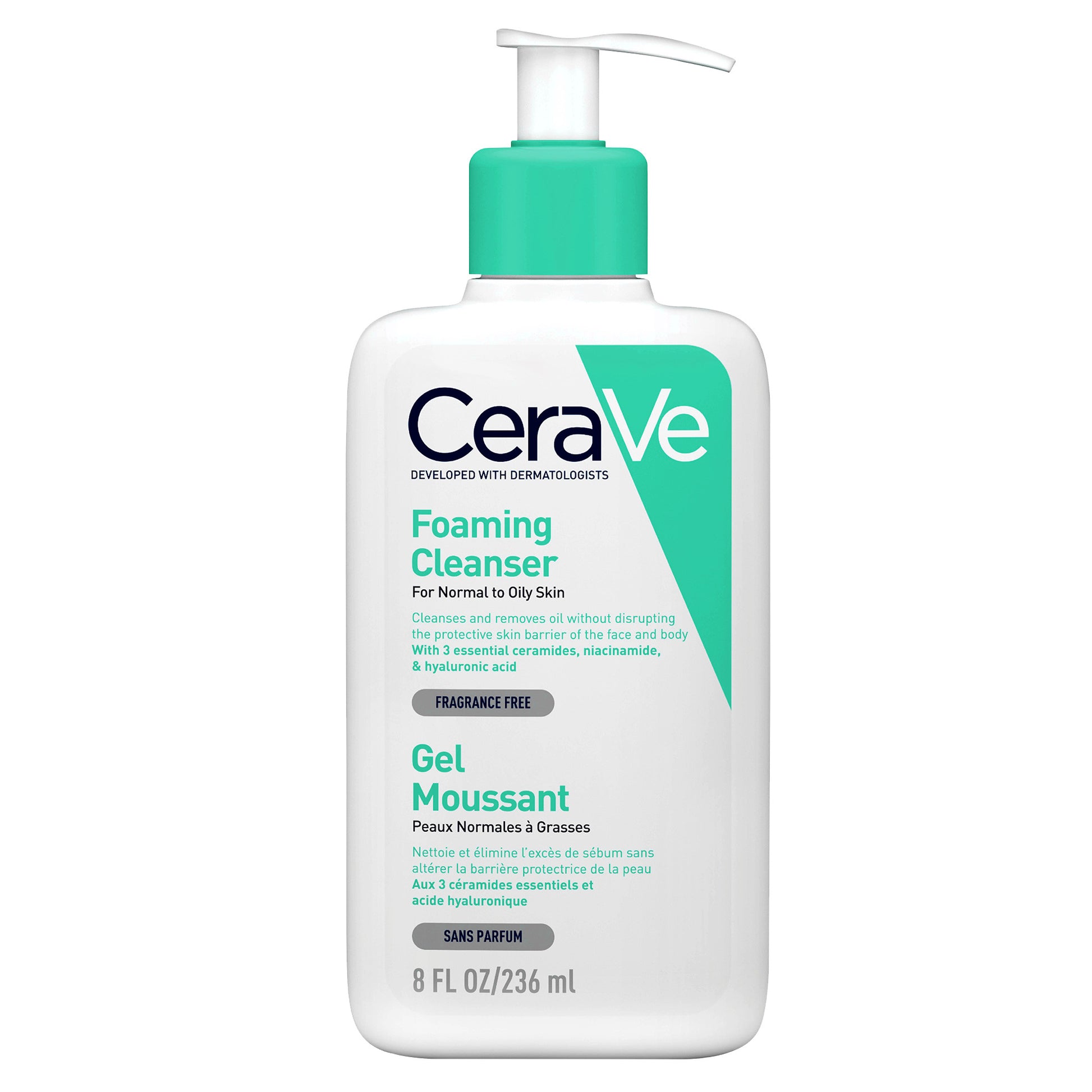 Cerave Schuimende reinigingsgel 236.00 Milliliter
