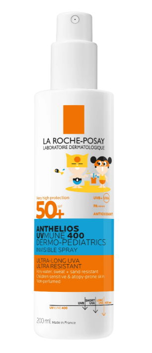 La Roche-Posay Anthelios UVmune kind invisible spray SPF50+ 200.00 Milliliter