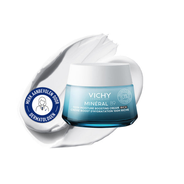 Vichy Mineral 89 hydraterende creme zonder parfum 50 Milliliter
