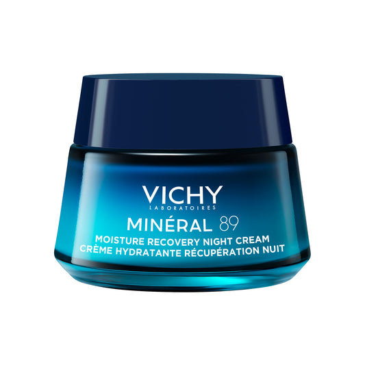Vichy Mineral 89 nachtcreme hydraterend herstellend 50.00 Milliliter