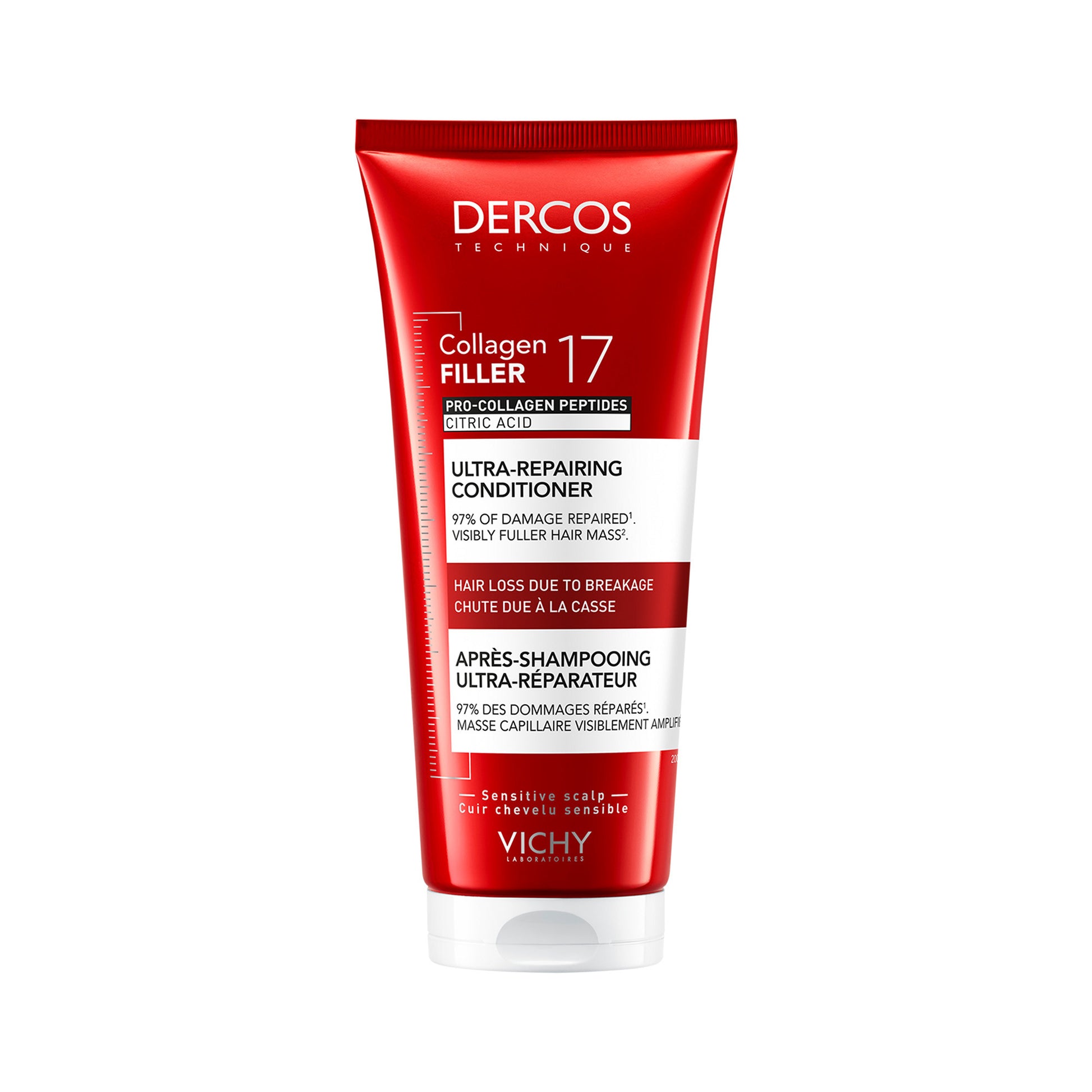 Vichy Dercos conditioner collagen filler 17 200 Milliliter