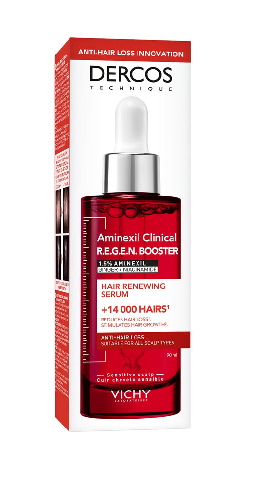 Vichy Dercos aminexil hair renewing serum 90 Milliliter