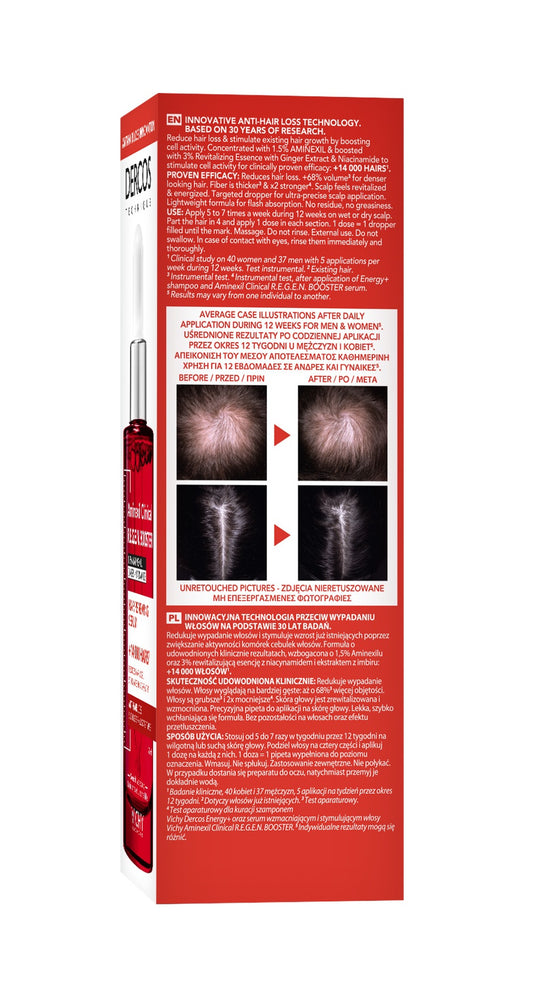 Vichy Dercos aminexil hair renewing serum 90 Milliliter