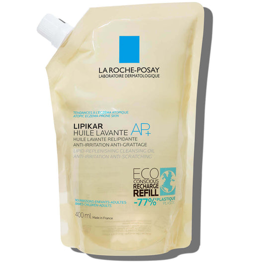 La Roche-Posay Lipikar reinigingsolie AP+ navulling 400.00 Milliliter