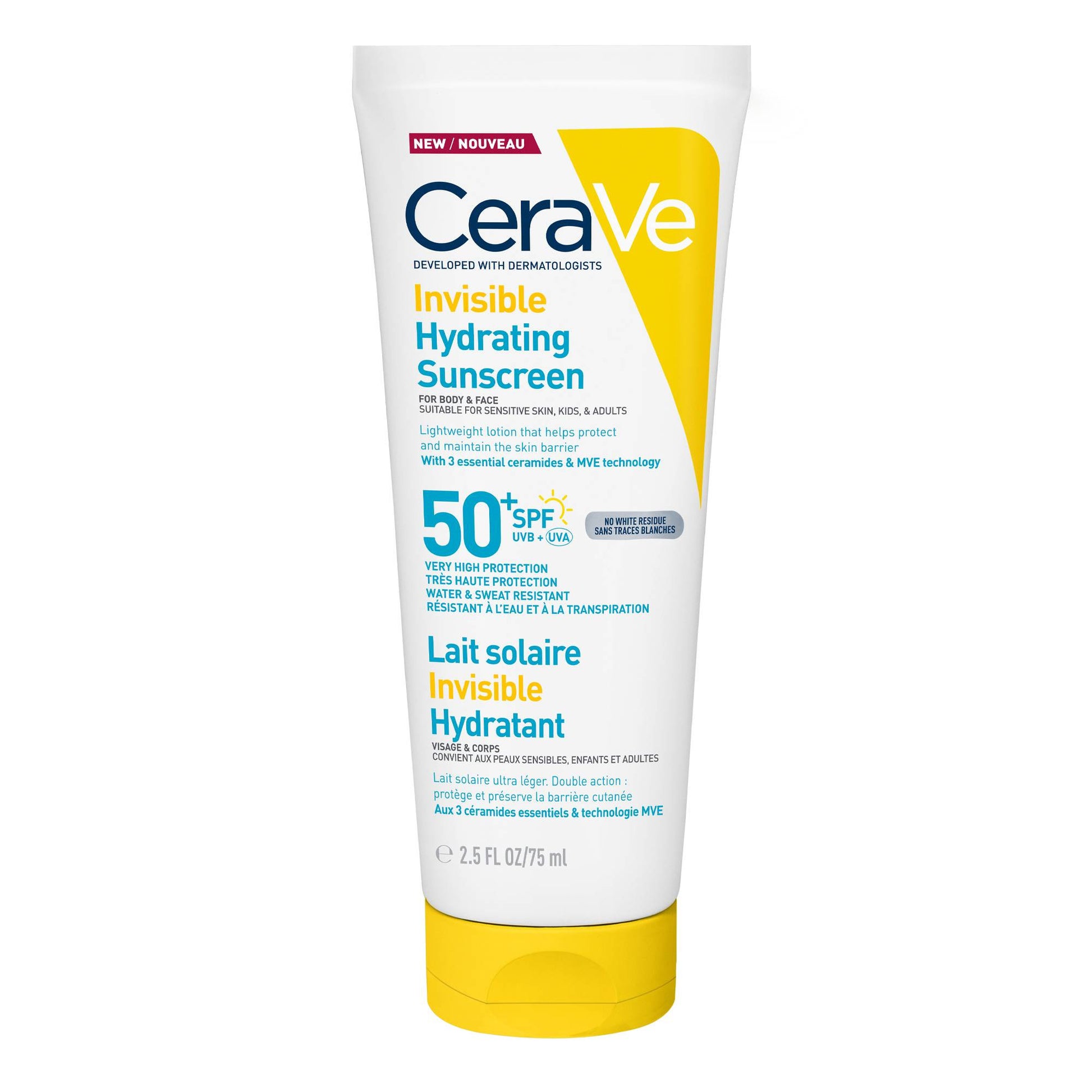 Cerave Hydrating sun body SPF50 75 Milliliter