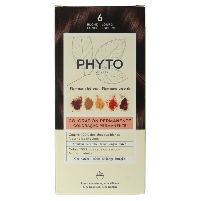 Phyto Paris Phytocolor blond fonce 6 1 Stuks