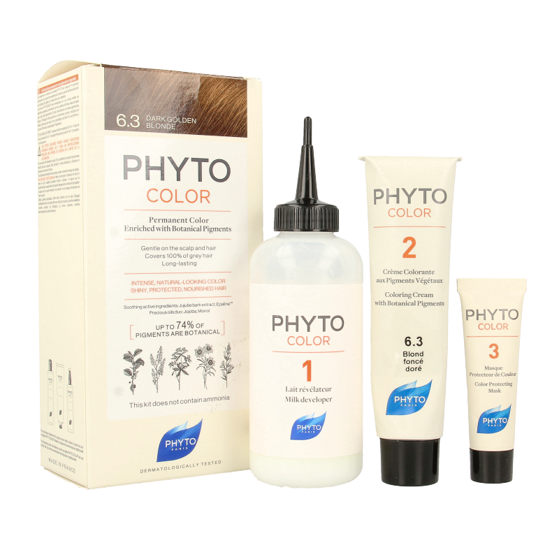 Phyto Paris Phytocolor blond fonce dore 6.3 1 Stuks