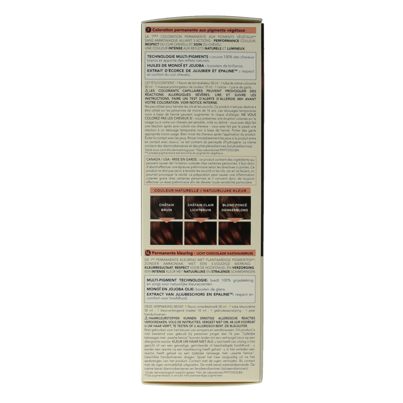 Phyto Paris Phytocolor collection 5.35 chatain clair chocolat 1 Stuks