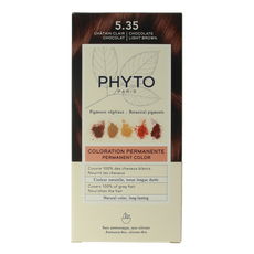 Phyto Paris Phytocolor collection 5.35 chatain clair chocolat 1 Stuks