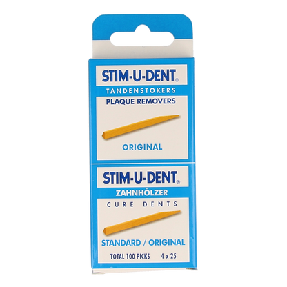 Stimudent Tandenstokers 4 X 25 100.00 Stuks