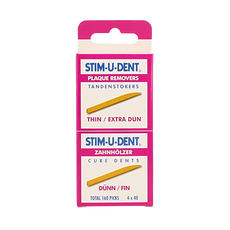 Stimudent Tandenstokers dun 4 x 40 stuks 160 Stuks