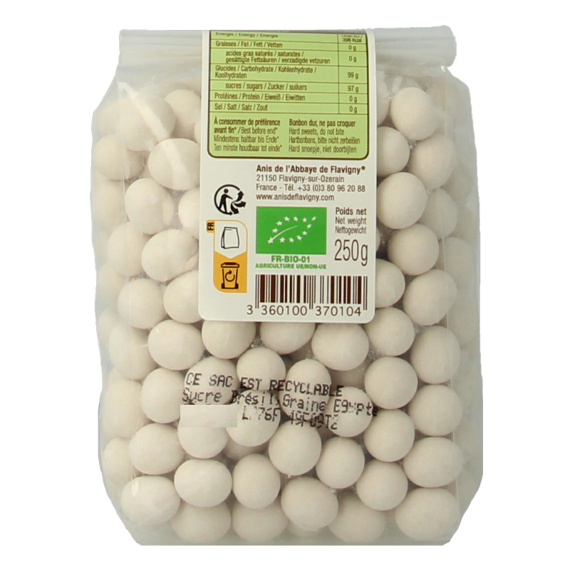 Anis de Flavigny Anijspastilles anijs bio 250 Gram