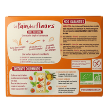 Pain Des Fleurs Krokante crackers quinoa glutenvrij bio 150.00 Gram