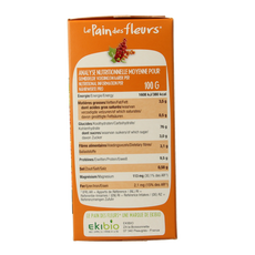 Pain Des Fleurs Krokante crackers quinoa glutenvrij bio 150.00 Gram