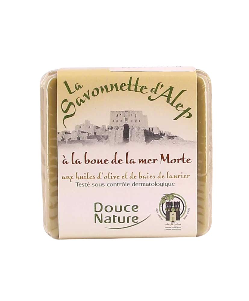 Douce Nature Toiletzeep Aleppo dode zee modder bio 100 Gram