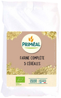 Primeal Volkoren 5-granenmeel bio 1.00 Kilogram