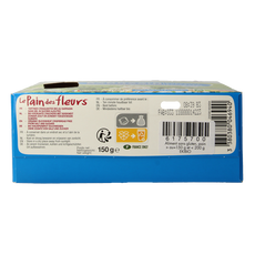 Pain Des Fleurs Krokante crackers boekweit zoutloos glutenvrij bio 150 Gram