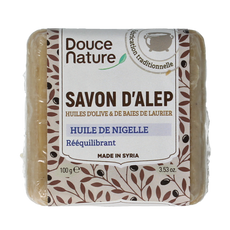 Douce Nature Zeep Aleppo nigella klein bio 100.00 Gram