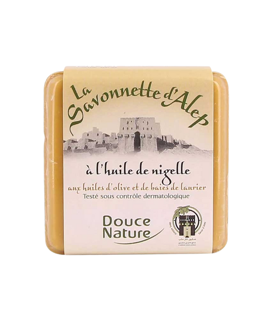 Douce Nature Zeep Aleppo nigella klein bio 100 Gram