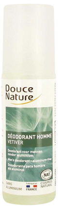 Douce Nature Deodorant spray mannen bio 125 Milliliter