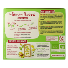 Pain Des Fleurs Krokante crackers boekweit glutenvrij bio 150.00 Gram